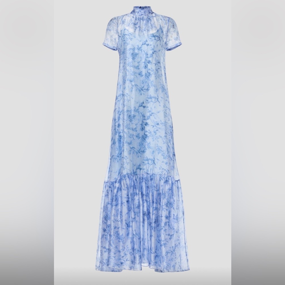Blue Floral Few Moda Dress